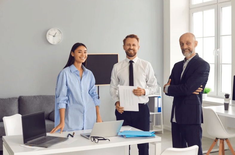 three professionals marketing company